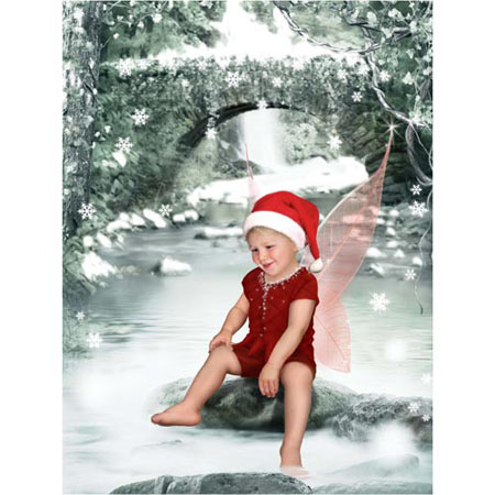 PW-elf-snow-bridge-Sprookjesfoto: Uw kind als elfje op de foto!