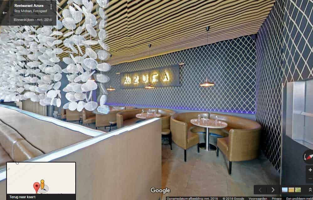 Restaurant-Azura-Rotterdam-kop-van-zuid-fotogaaf-google-vertrouwde-trusted-streetview-fotograaf