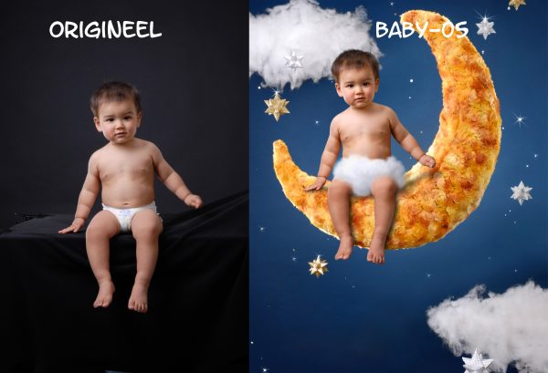 Baby-05-: origineel en eindresultaat